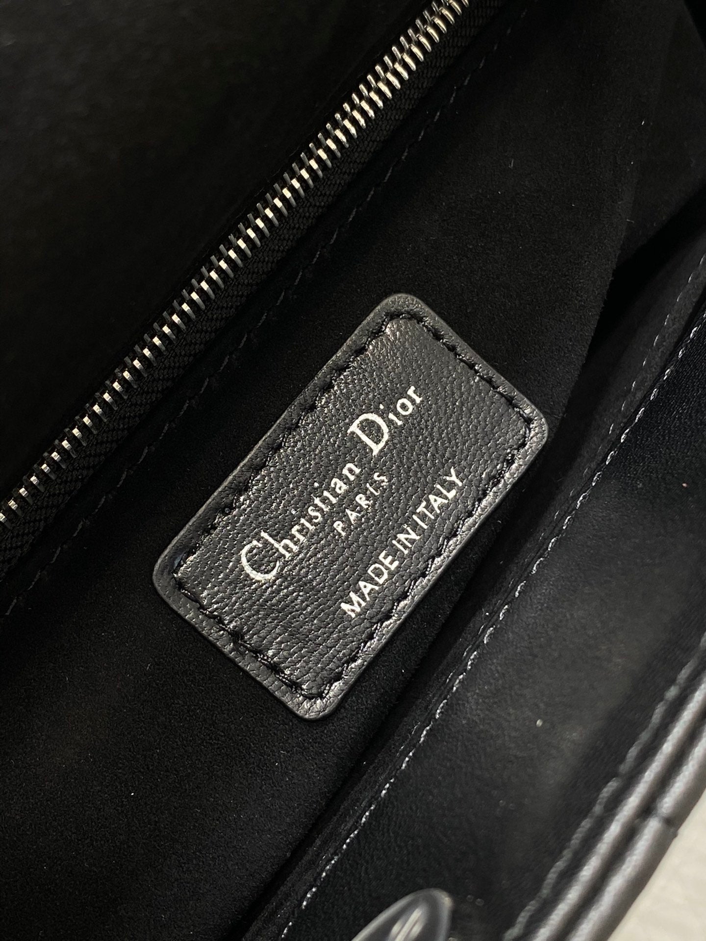 Christian Dior Small Lady Dior My ABCDior Bag - Black Cannage Lambskin