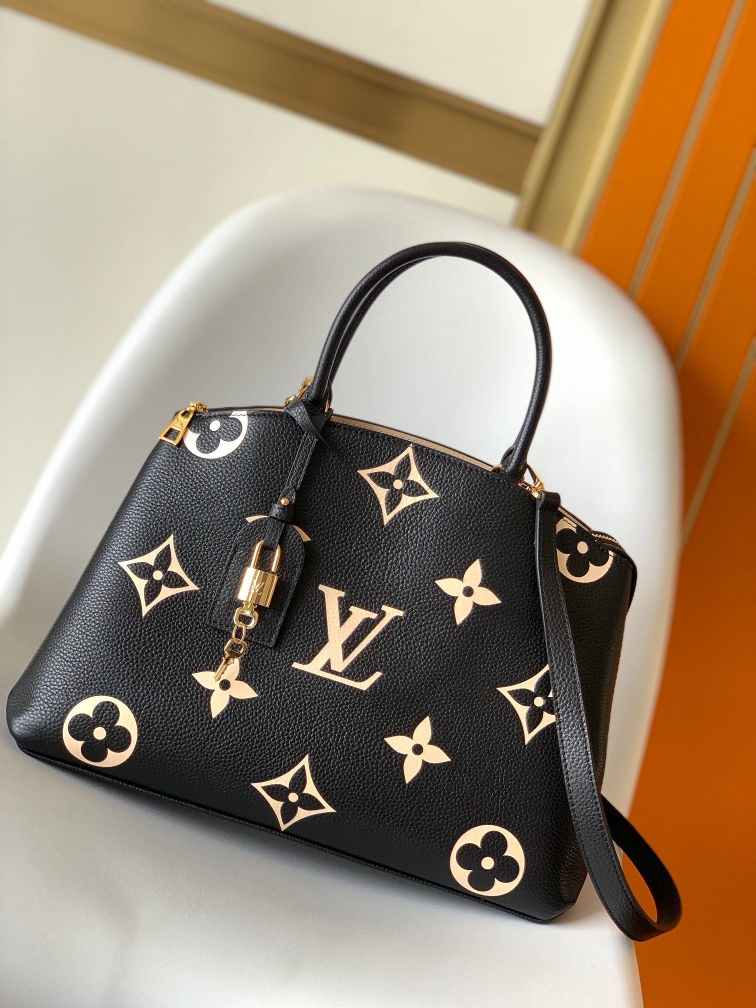 Louis Vuitton Speedy Bandoulière 25 Monogram Empreinte Leather Bag