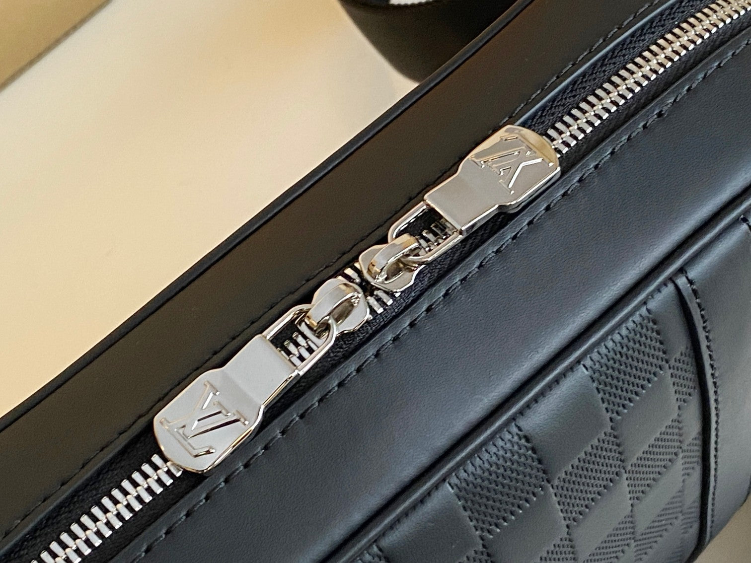 Louis Vuitton Alpha Messenger Bag - Black Damier Infini Leather