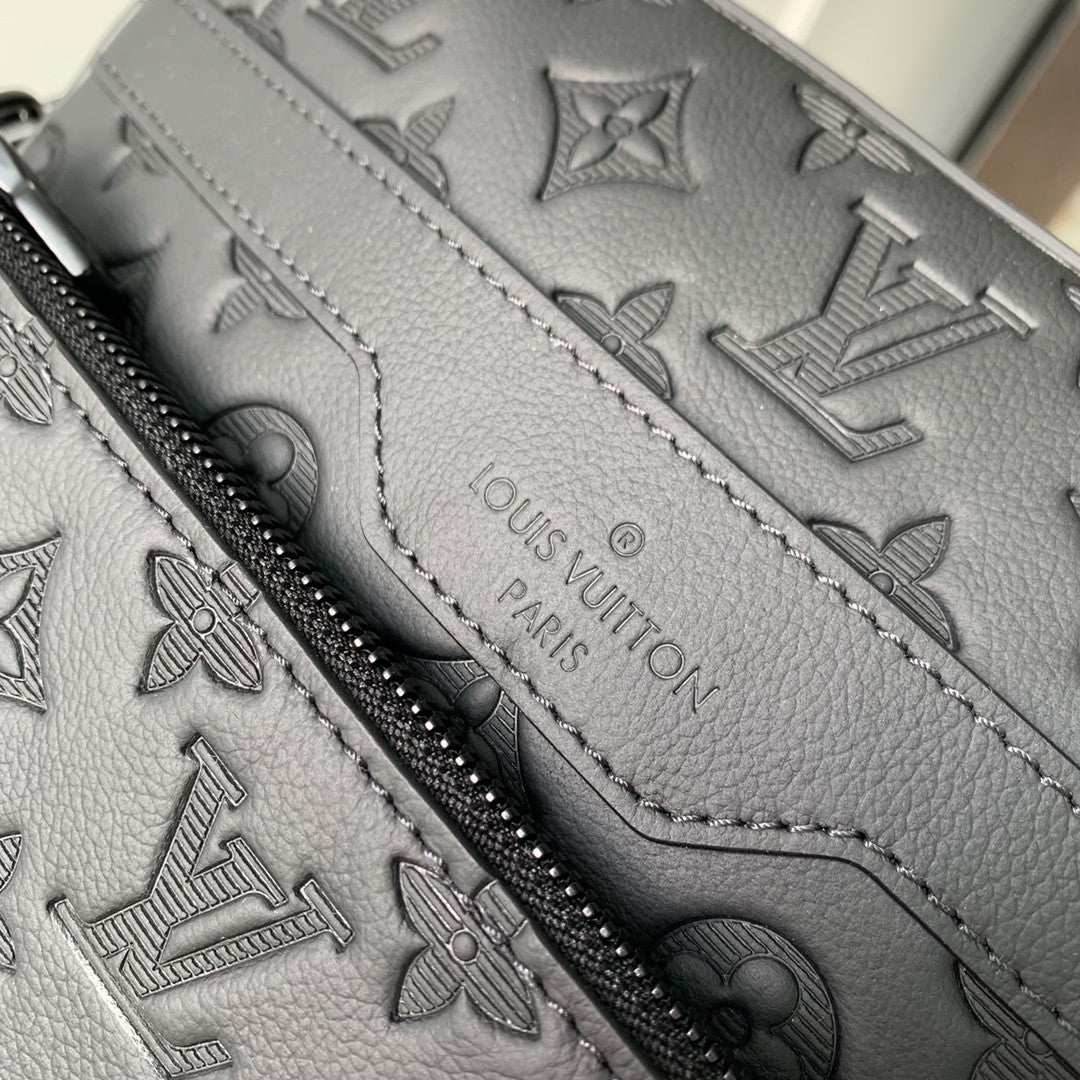 Louis Vuitton Trio Messenger Bag - Black Monogram Eclipse Canvas