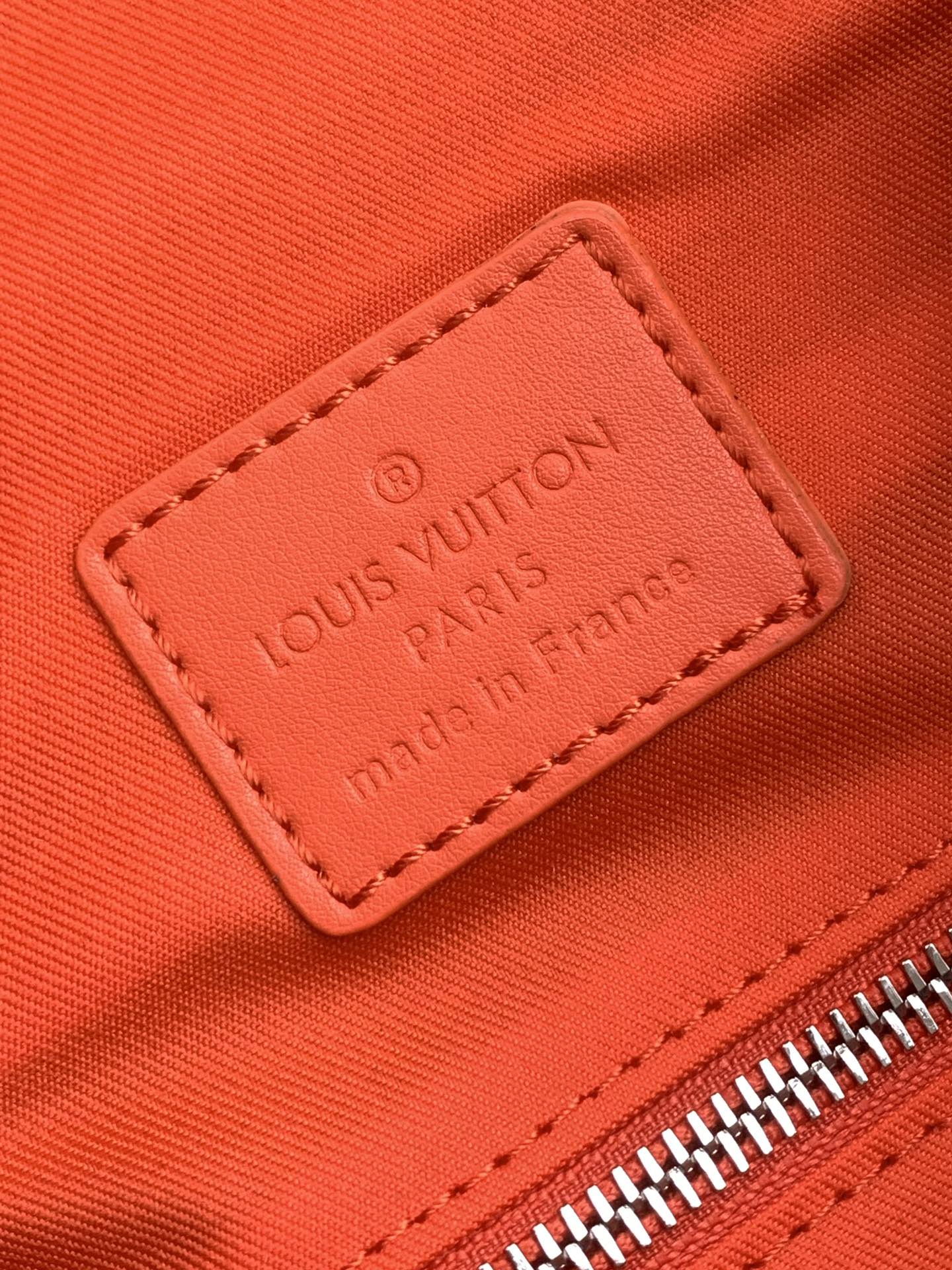 Louis Vuitton Christopher MM Backpack Monogram Macassar Canvas - Orange (M46814)