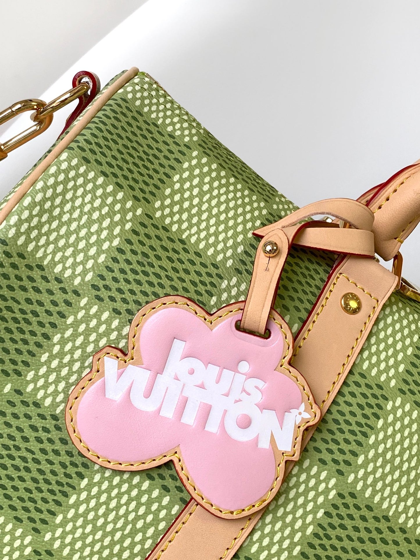 Louis Vuitton x Tyler, The Creator Keepall Bandoulière 25 Green Damier Golf