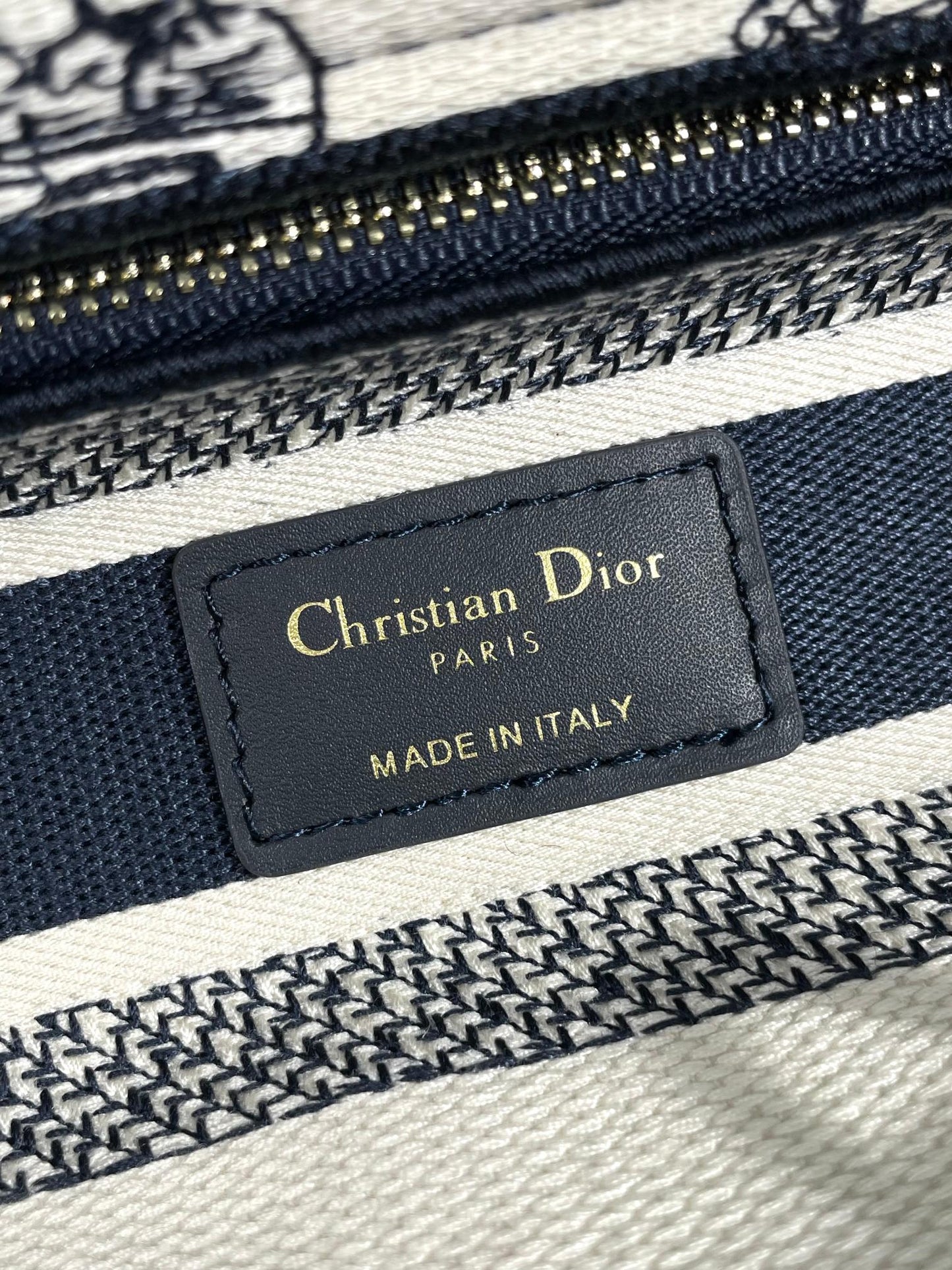 Christian Dior Lady D-Lite Bag - Toile de Jouy Embroidered Handbag
