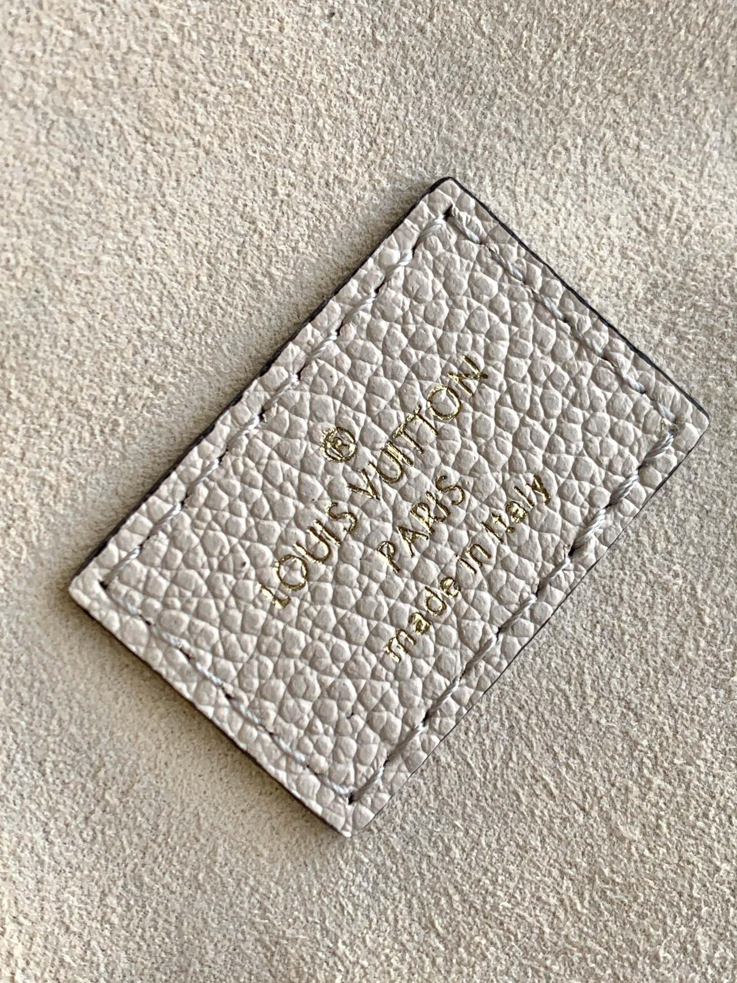 Louis Vuitton Vanity PM Monogram Empreinte Leather Handbag - Bicolour Beige/Turtledove
