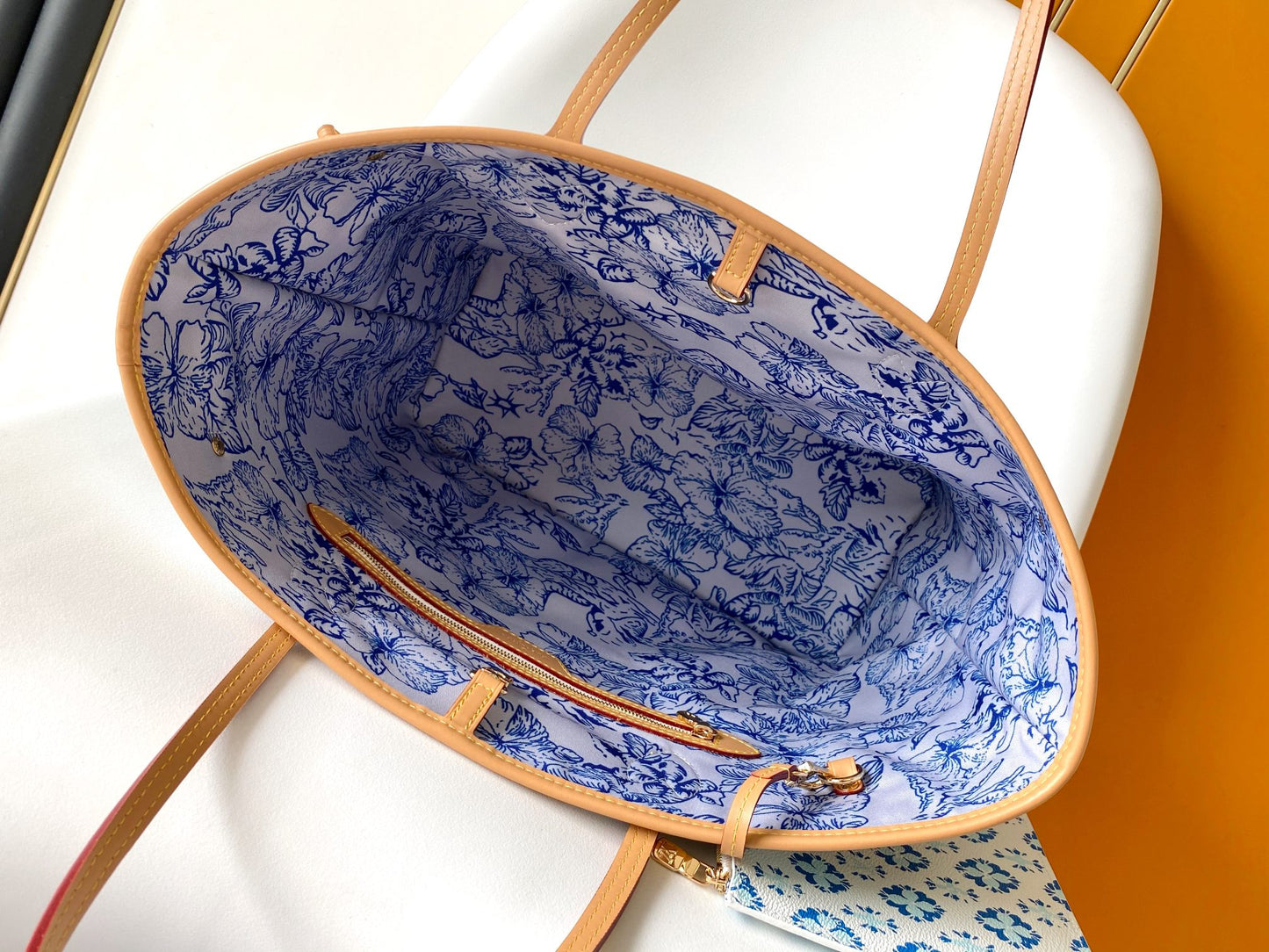 Louis Vuitton Neverfull MM By The Pool Monogram Tote Bag - Blue
