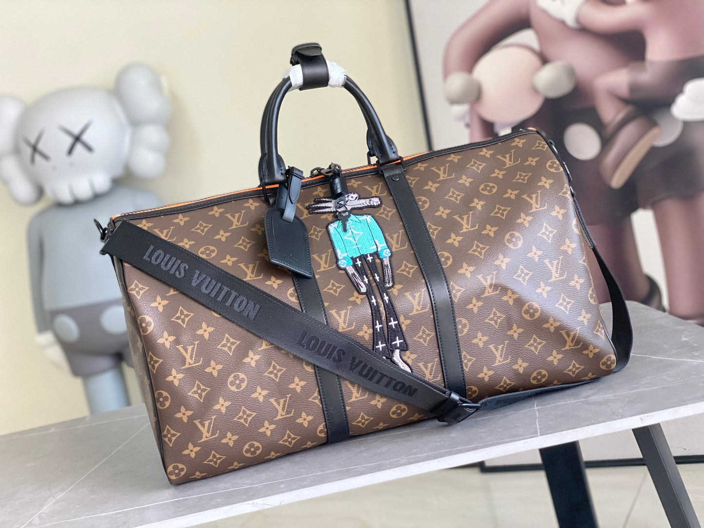 Louis Vuitton Keepall Bandoulière 50 Monogram Macassar - Zoooom With Friends
