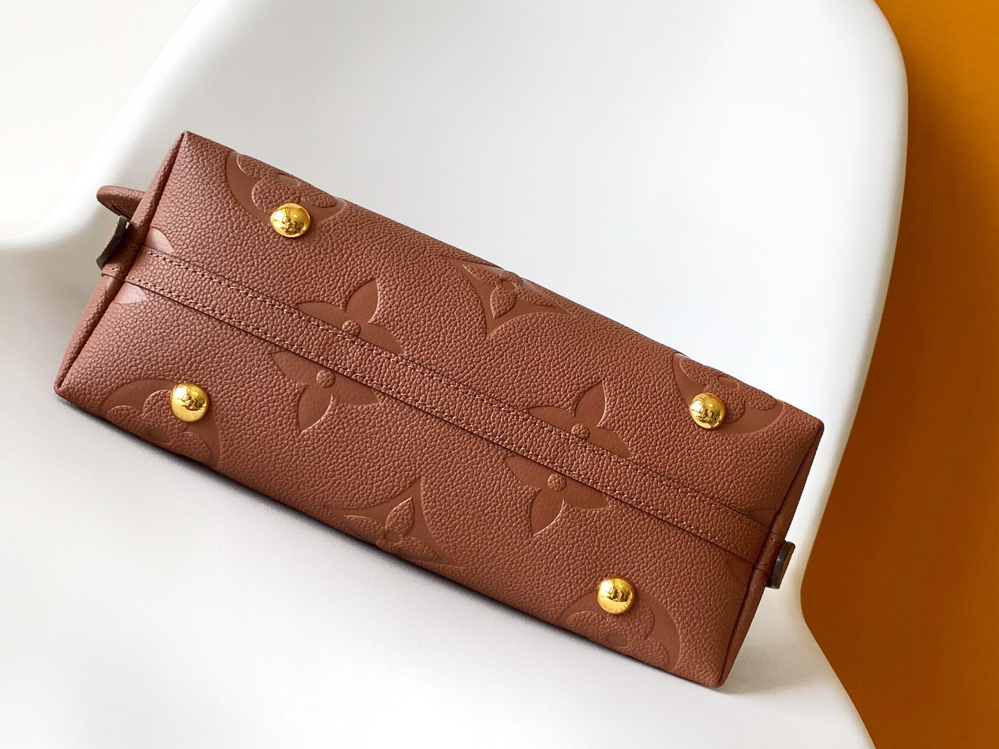 Louis Vuitton Monogram Empreinte Leather Hobo Shoulder Bag - Brown