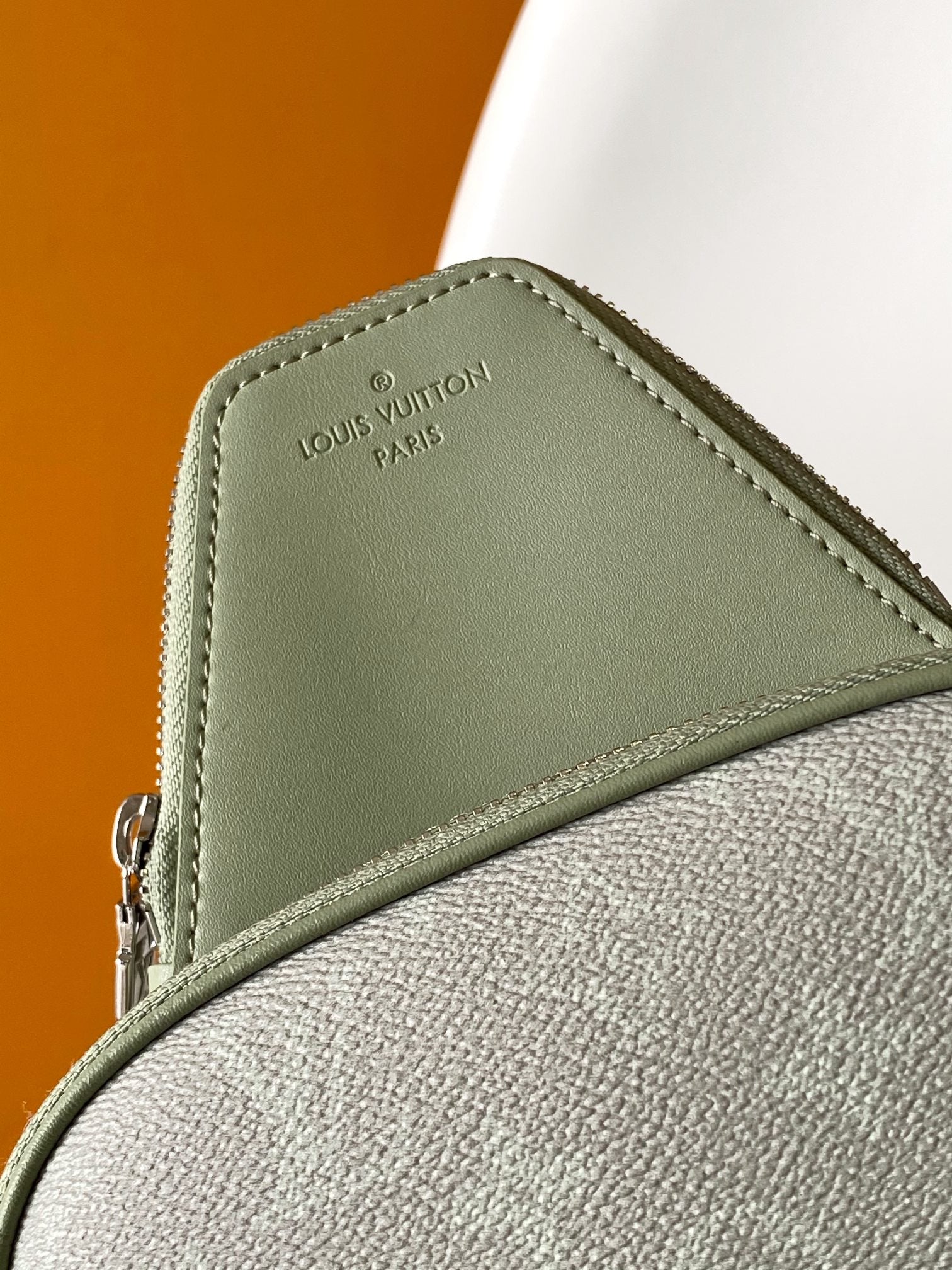 Monogram Gradient Avenue Sling Bag - Mint Green