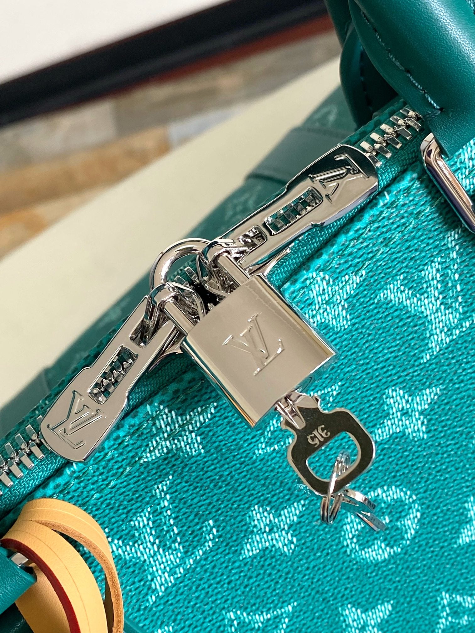 Louis Vuitton Keepall Bandoulière 50 Green Monogram - Pharrell Williams Collection