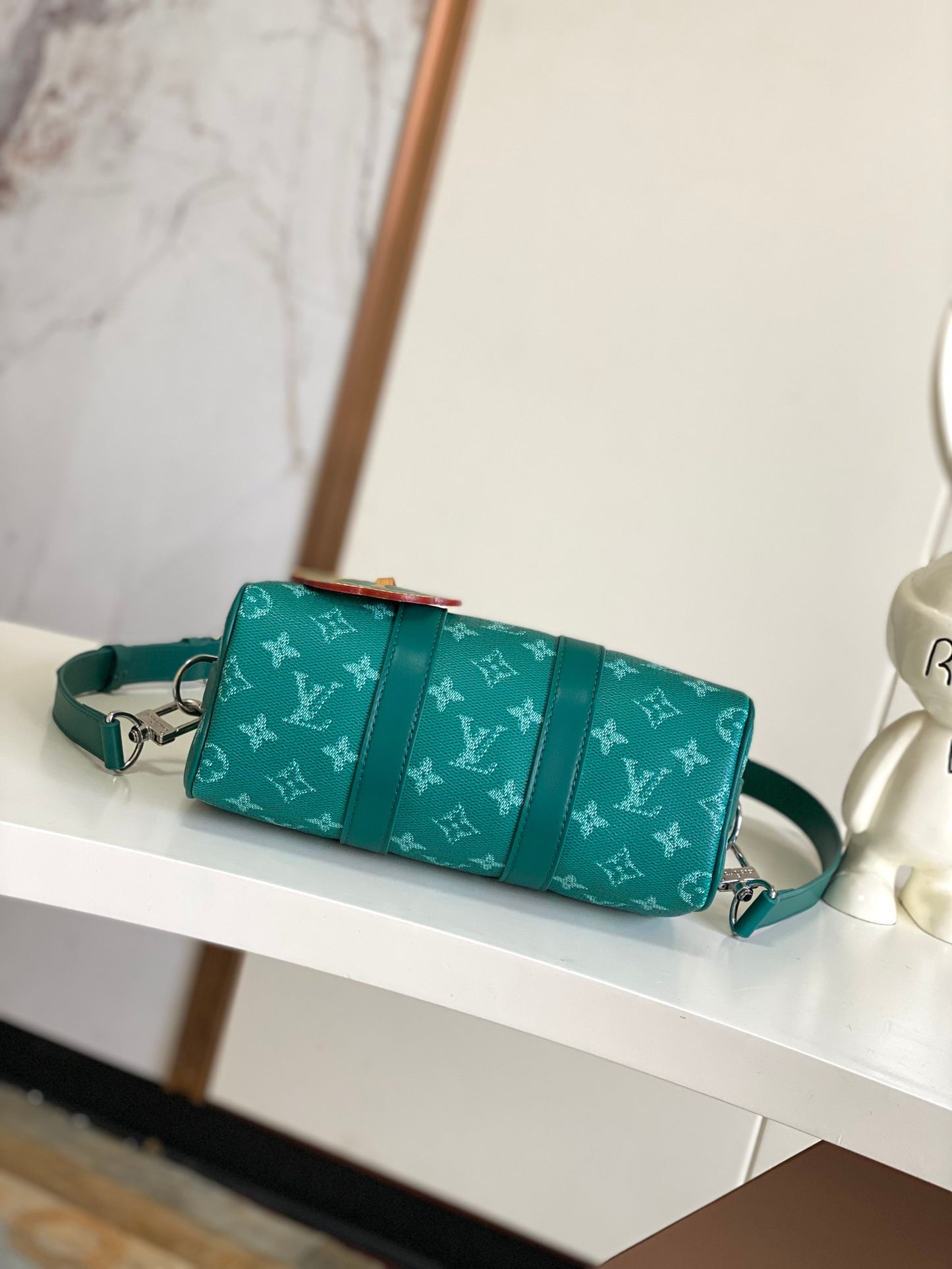 Louis Vuitton x Tyler, The Creator Keepall Bandoulière 25 Green Monogram Craggy