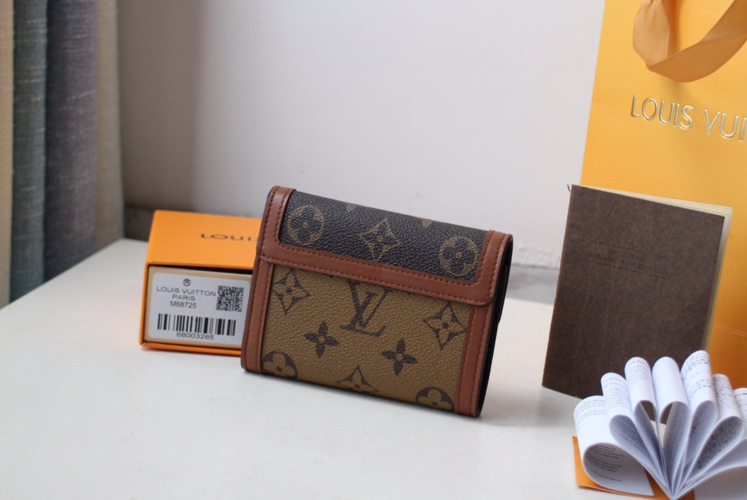 Louis Vuitton Dauphine Compact Wallet - Monogram and Monogram Reverse Canvas