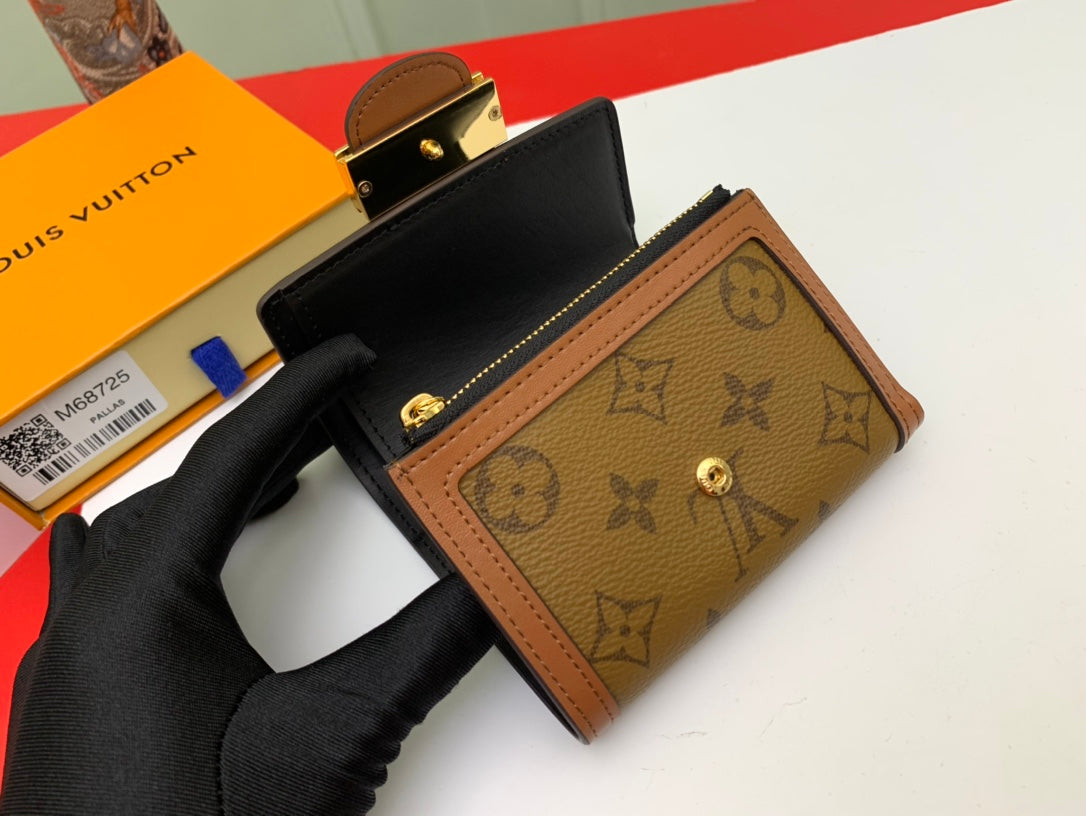 Louis Vuitton Dauphine Compact Wallet - Monogram &amp; Monogram Reverse Canvas