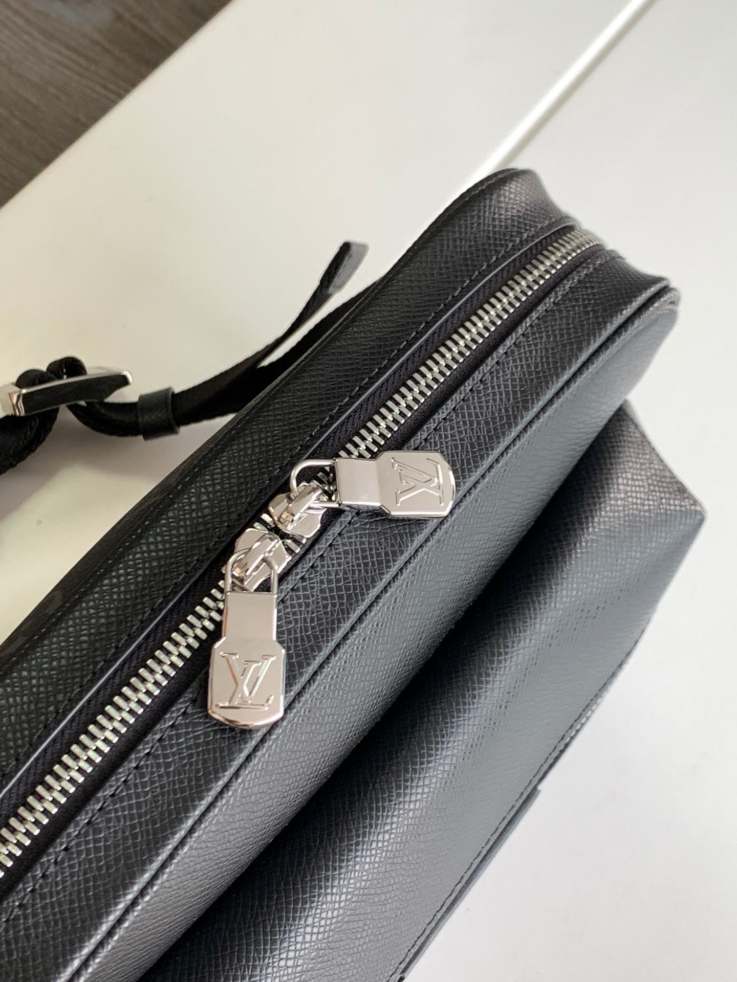 Louis Vuitton Outdoor Messenger Bag - Monogram Eclipse Canvas &amp; Black Taiga Leather