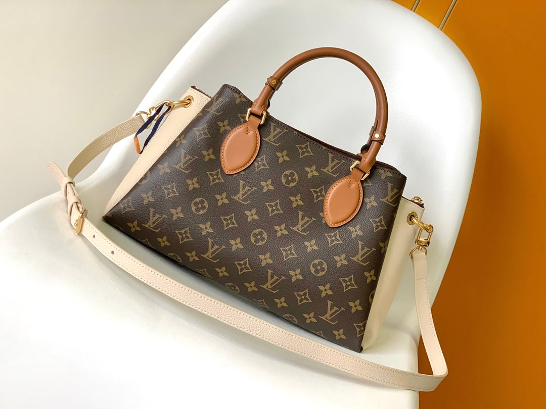 Louis Vuitton Monogram Canvas Vavin MM Handbag - Brown/Cream