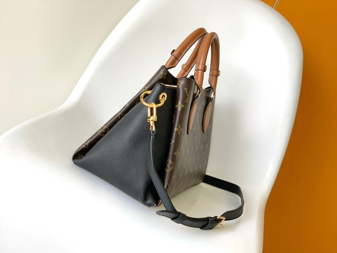 Louis Vuitton Maida Handbag Monogram Canvas and Leather Noir