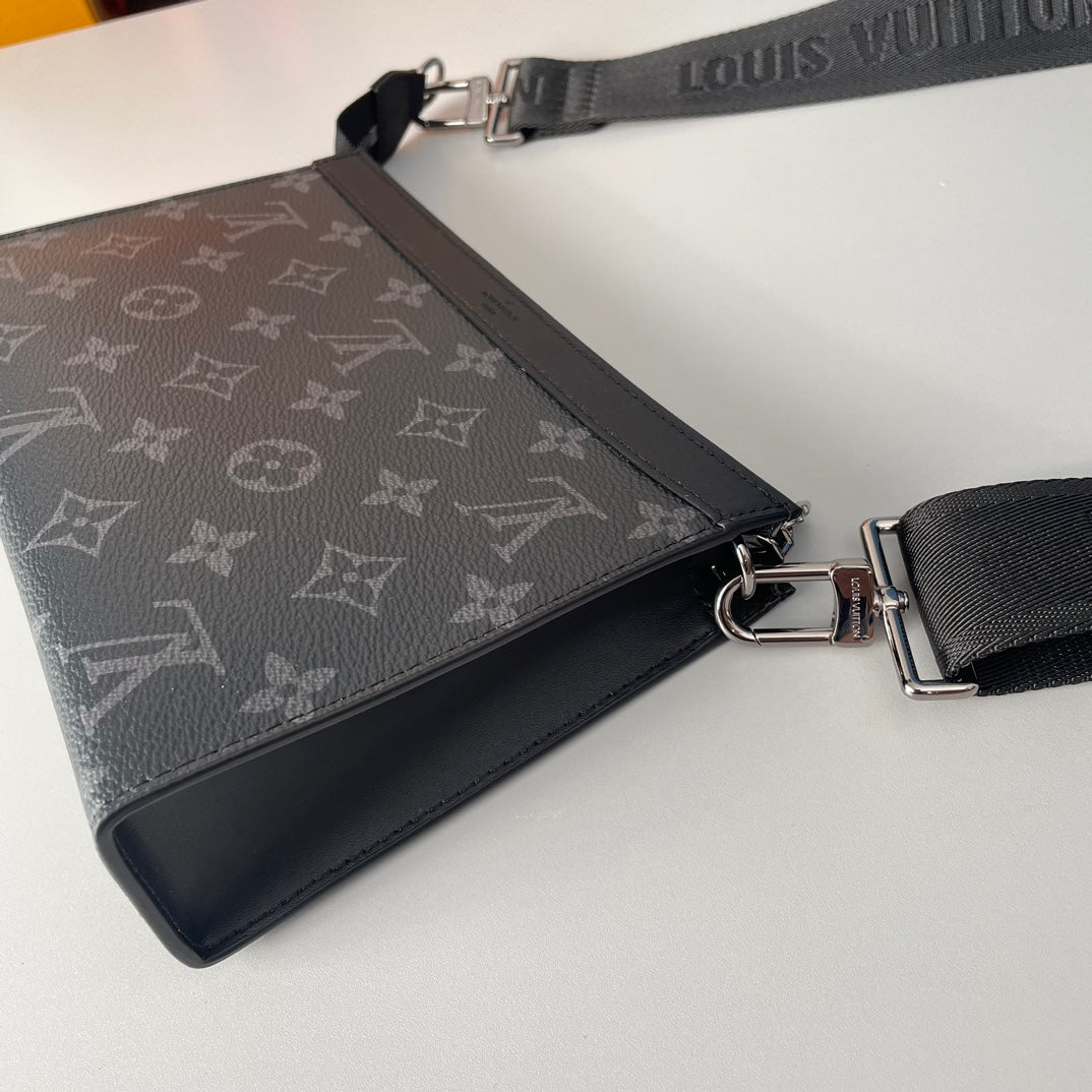 Louis Vuitton Trio Messenger Bag - Monogram Eclipse &amp; Reverse Canvas - Men's Crossbody