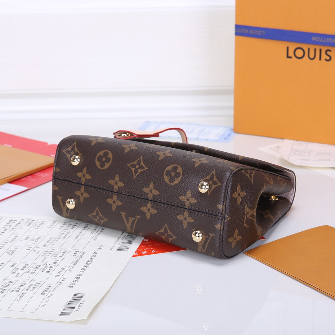 Louis Vuitton Cluny BB Monogram Canvas Handbag