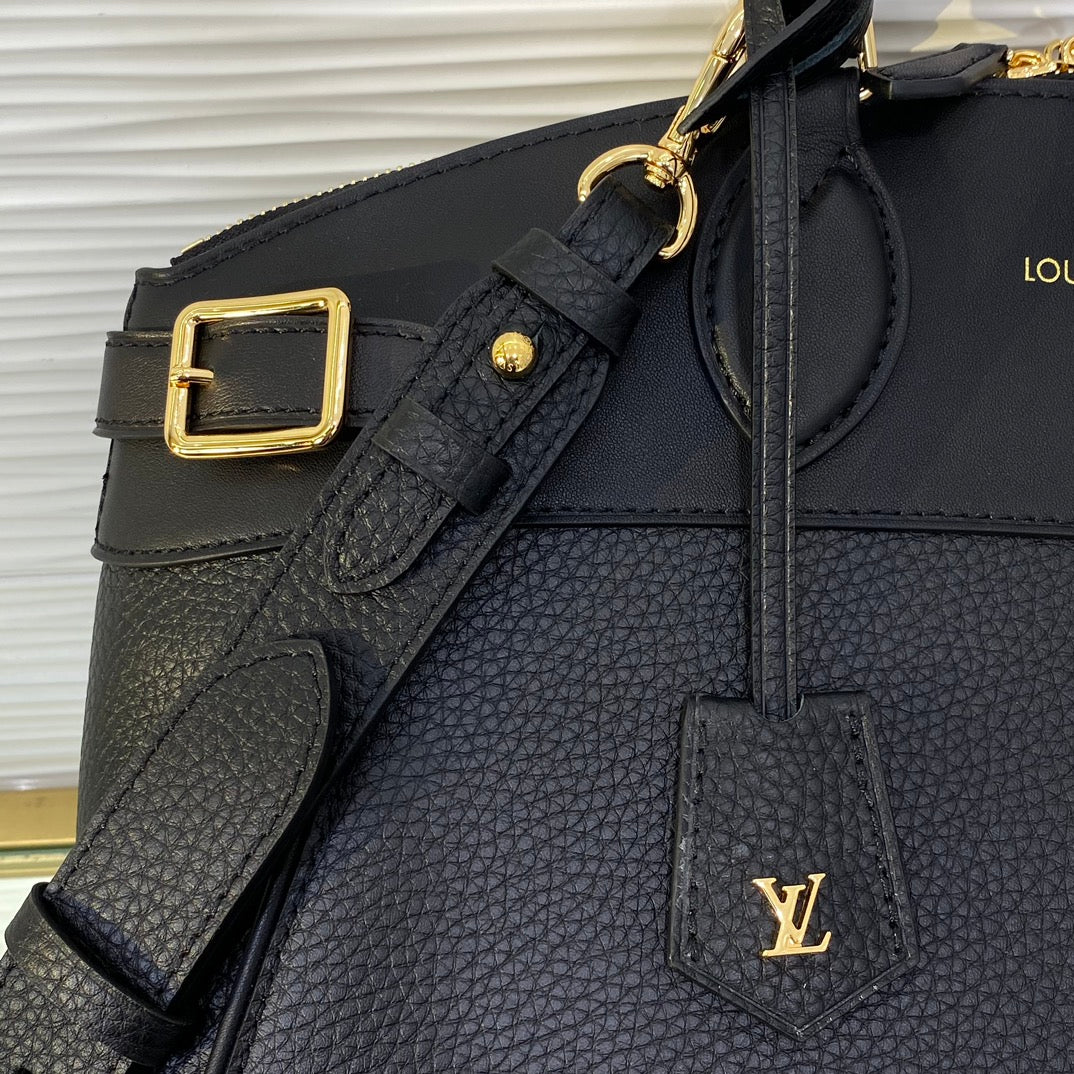 Louis Vuitton Maida Hobo Bag - Black Monogram Empreinte Leather