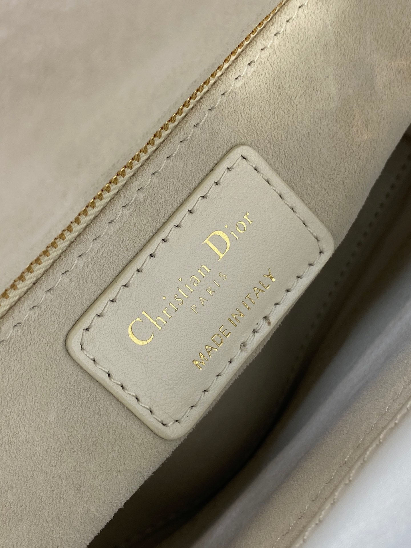 Christian Dior Lady Dior Small My ABCDior Bag White Cannage Lambskin