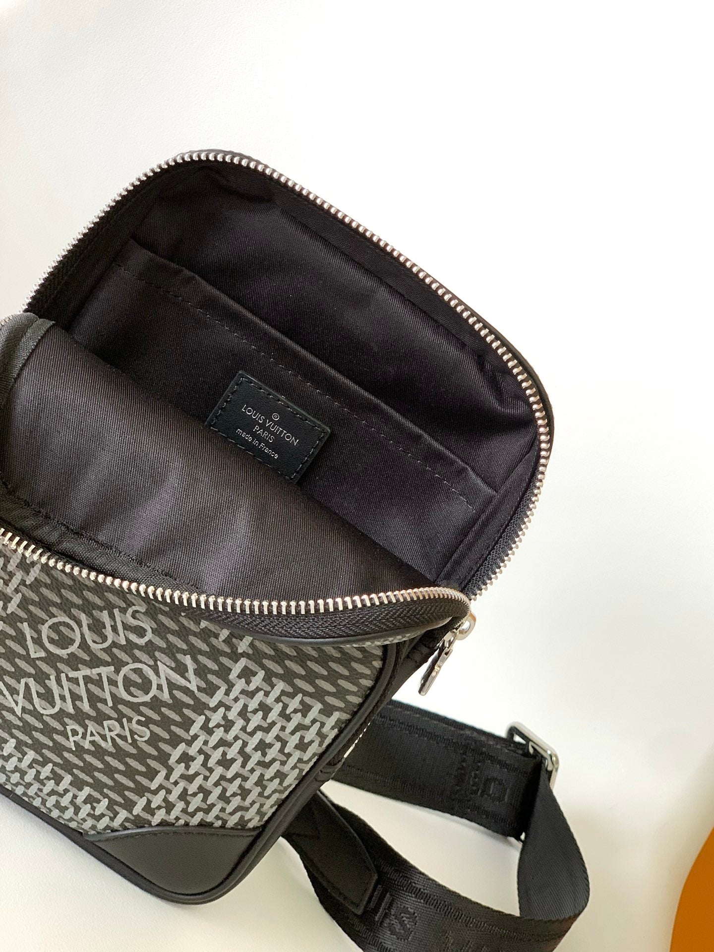 Louis Vuitton Amazon Sling Bag Damier Graphite Giant Canvas