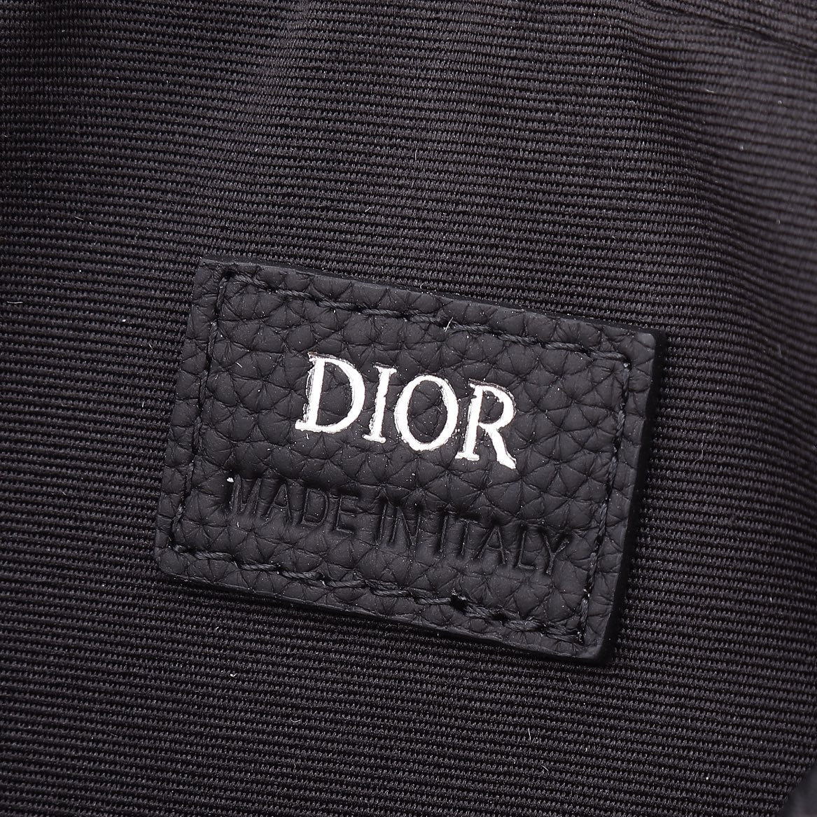 Dior Men's Safari Messenger Bag with Saddle Pouch - Black Dior Oblique Jacquard