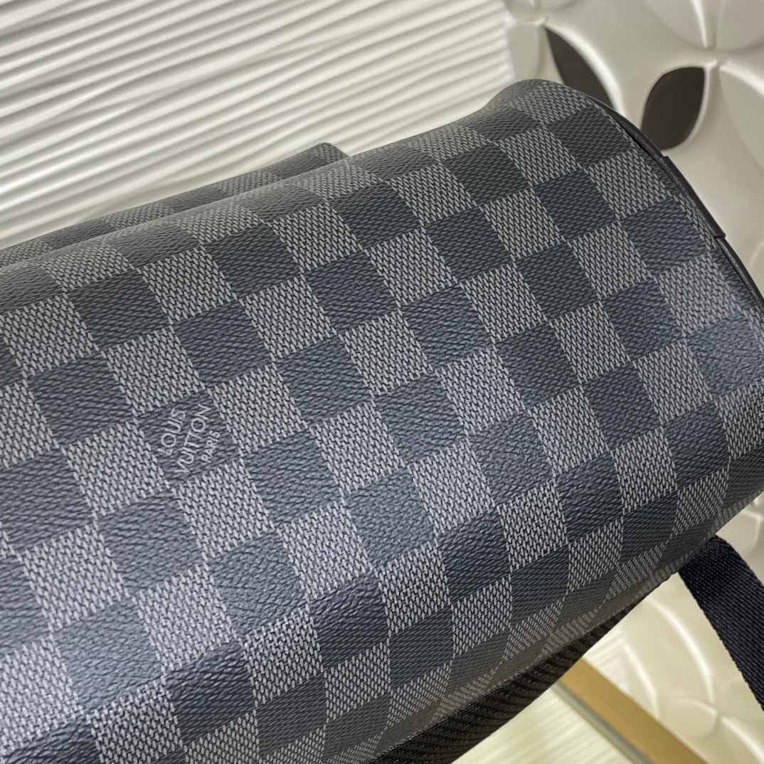 Louis Vuitton Josh Backpack Damier Graphite Canvas Grey/Black