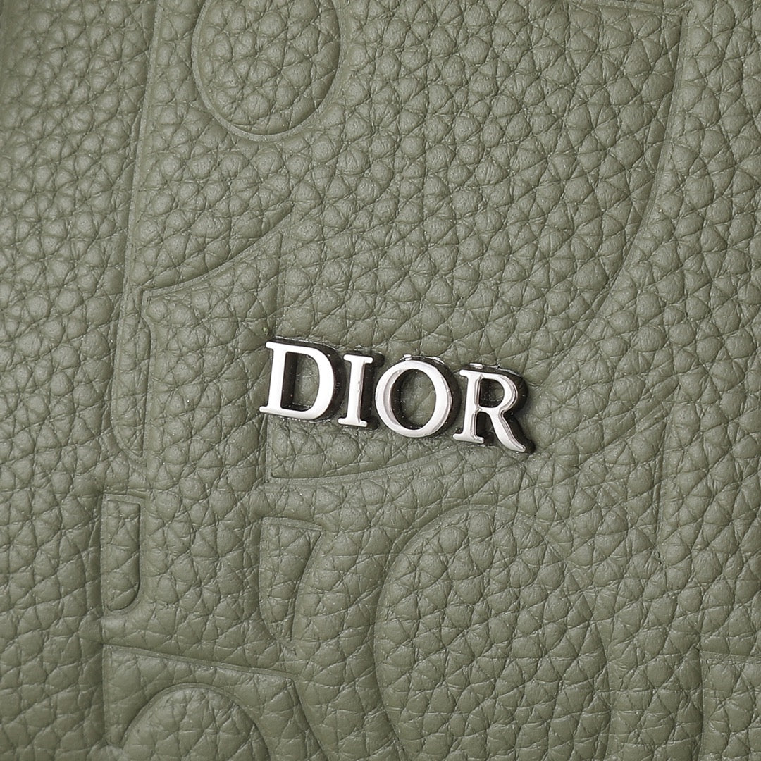 Dior Safari Messenger Bag Olive Green Oblique Canvas