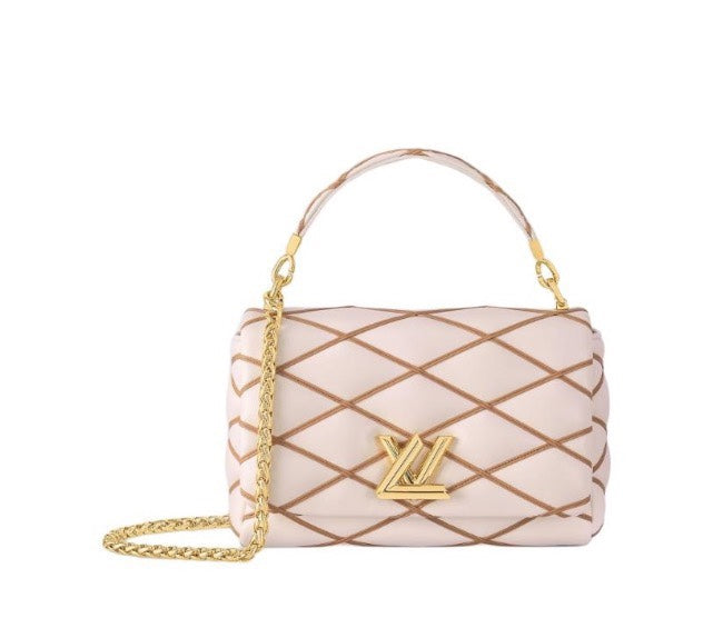 Louis Vuitton GO-14 MM Quilted Lambskin Shoulder Bag - Rose Malletage