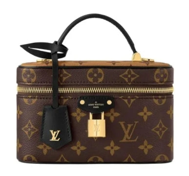 Louis Vuitton Vanity PM Monogram Reverse Canvas Handbag