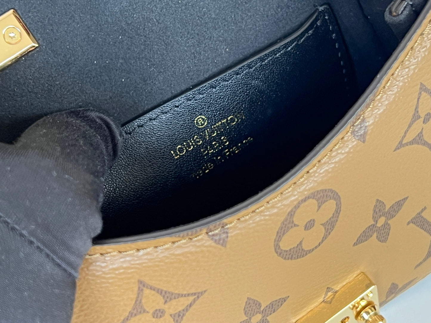 Louis Vuitton Tilcit Handbag Monogram and Monogram Reverse Canvas