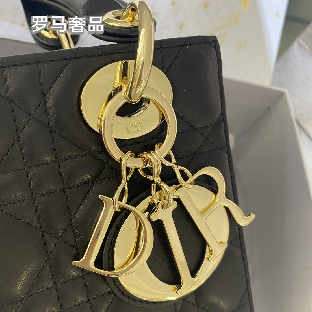 Christian Dior Lady Dior My ABCDior Bag - Beige Cannage Lambskin