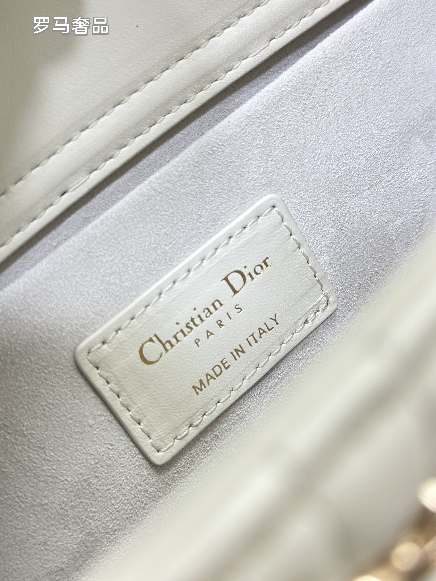 Christian Dior Lady D-Joy Bag Black Quilted Lambskin with Butterfly Charm
