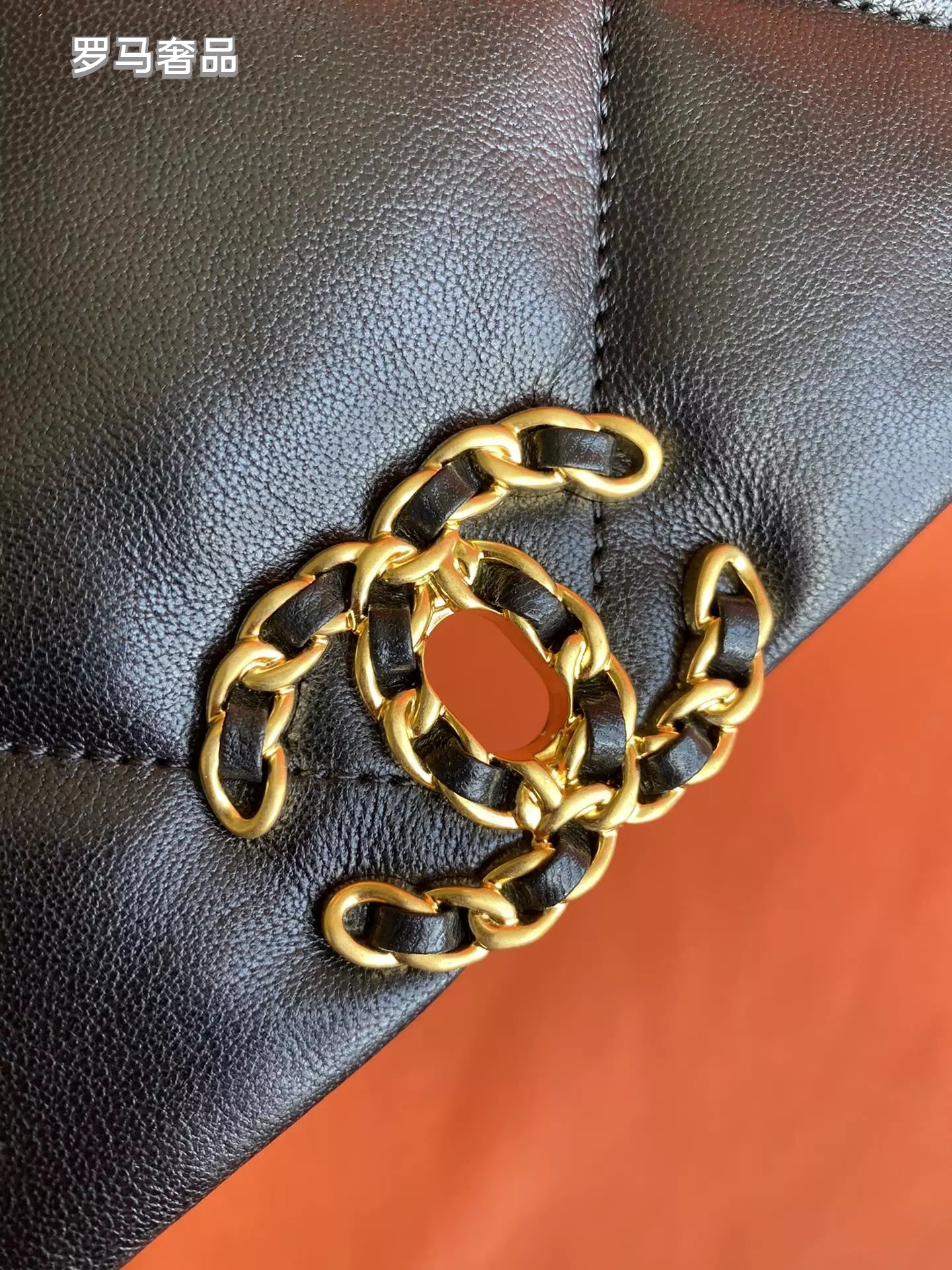 Chanel 19 Large Flap Bag - Black Quilted Lambskin with Mixed Metal Hardware