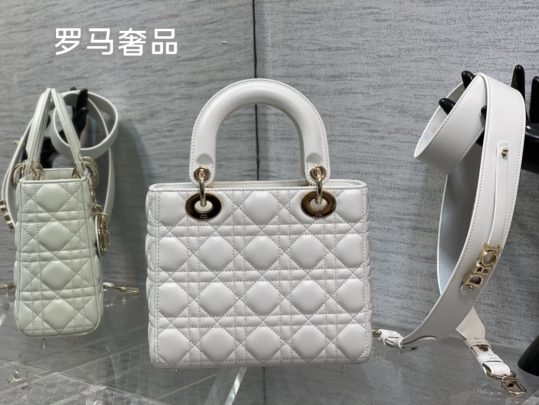 Lady Dior My ABCDior Bag Black Cannage Lambskin