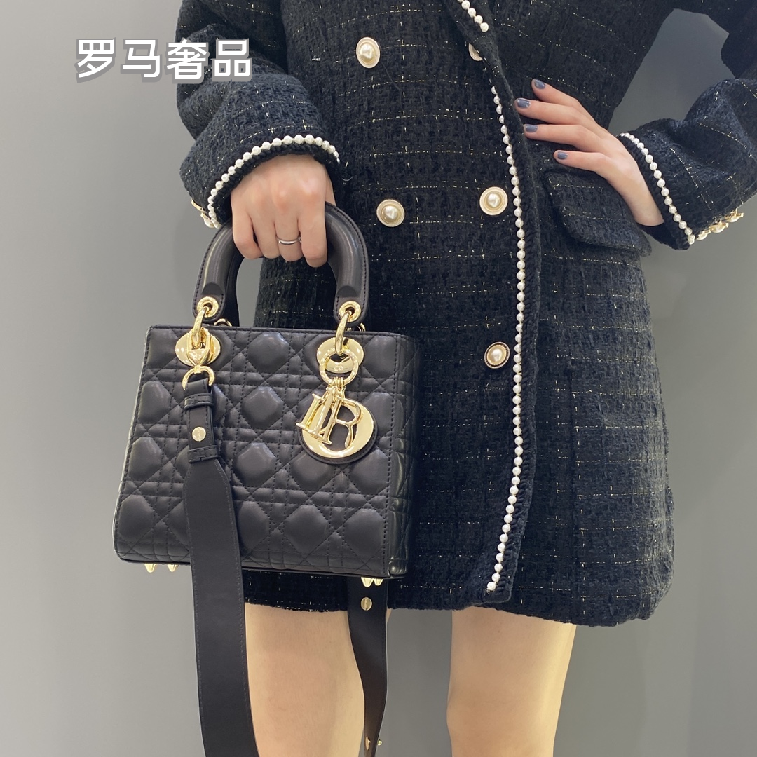 Christian Dior Lady Dior My ABCDior Bag - Beige Cannage Lambskin